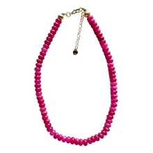 Load image into Gallery viewer, Caryn Lawn Palermo Necklace Hot Pink