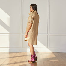 Load image into Gallery viewer, Caryn Lawn Jackie Dress Khaki