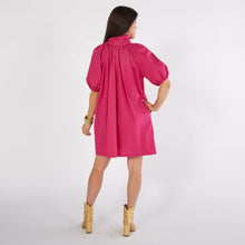 Load image into Gallery viewer, Caryn Lawn Ryan Bow Dress Pink