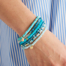 Load image into Gallery viewer, Caryn Lawn Palermo Bracelet Mini Turquoise