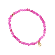 Load image into Gallery viewer, Caryn Lawn Palermo Bracelet Mini Hot Pink