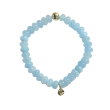 Load image into Gallery viewer, Caryn Lawn Palermo Stone Bracelet Baby Blue