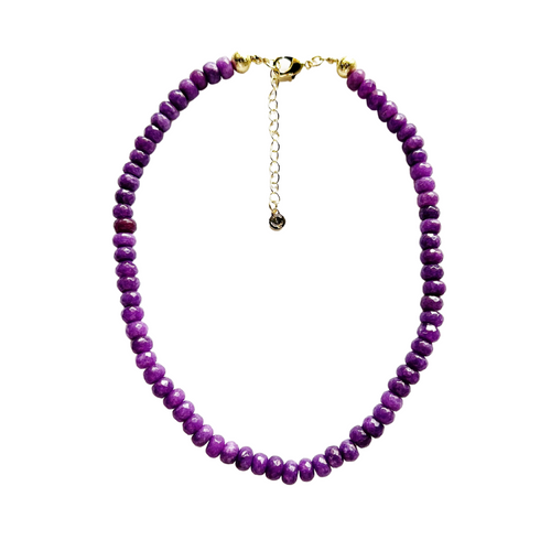 Caryn Lawn Palermo Necklace Purple