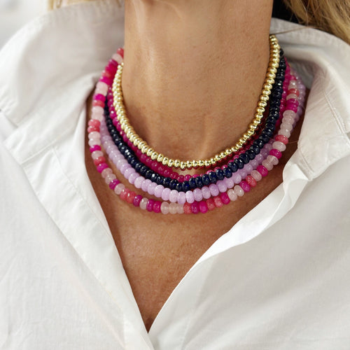 Caryn Lawn Palermo Necklace Cotton Candy