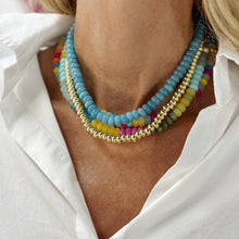 Load image into Gallery viewer, Caryn Lawn Palermo Necklace Sky