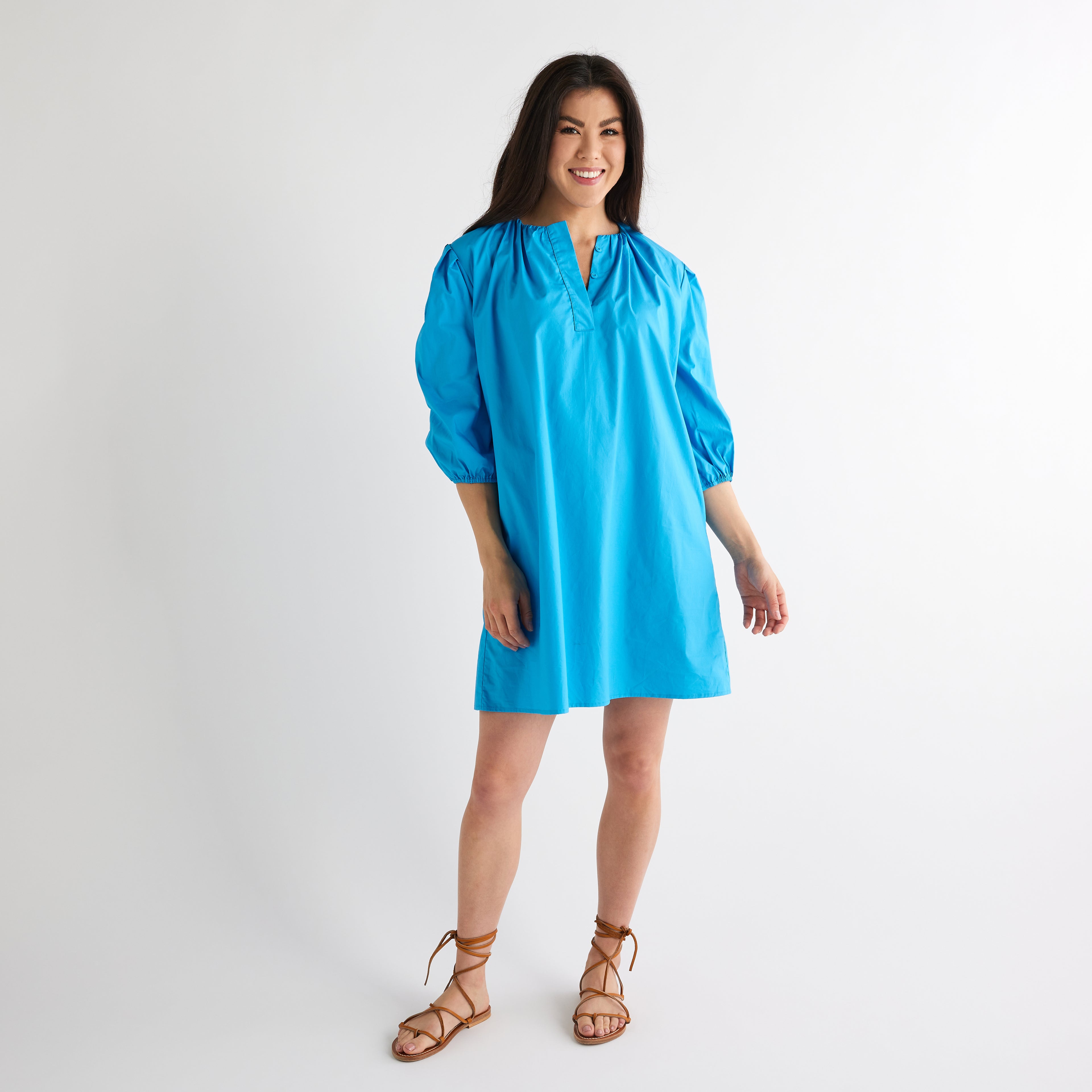 Caryn Lawn Asher Dress Royal