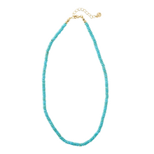 Load image into Gallery viewer, Caryn Lawn Palermo Necklace Mini Turquoise