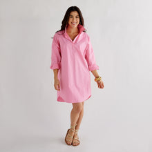 Load image into Gallery viewer, Caryn Lawn Preppy Star Dress Pink