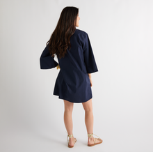 Load image into Gallery viewer, Caryn Lawn Rosemary Dress Navy