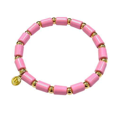Caryn Lawn Poppy Bracelet Light Pink