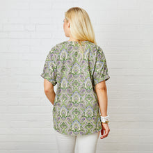 Load image into Gallery viewer, Caryn Lawn Betsy Top Summer Cotton Paisley