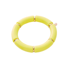 Load image into Gallery viewer, Caryn Lawn Palm Beach Bracelet Thick Canary