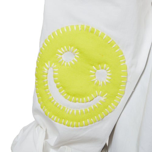 Caryn Lawn Everyday Smiley Face Shirt