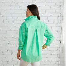 Load image into Gallery viewer, Caryn Lawn Preppy Shirt Mint
