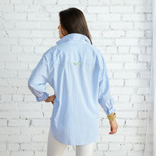 Load image into Gallery viewer, Caryn Lawn Lawn Shirt Blue