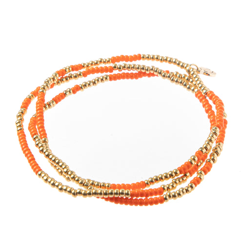 Caryn Lawn Boardwalk Bracelet Set Clementine