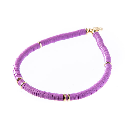 Caryn Lawn Seaside Skinny Bracelet - Lavender