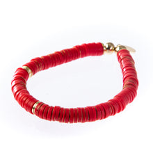 Load image into Gallery viewer, Caryn Lawn Seaside Bracelet - Red