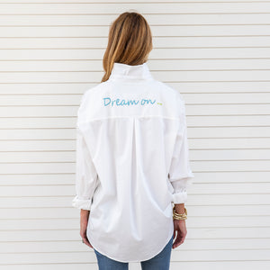 Caryn Lawn Everyday Word Shirt- Dream On