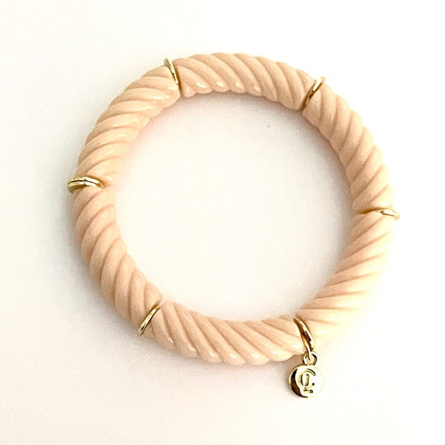 Caryn Lawn Palm Beach Swizzle Bracelet Neutral