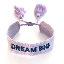 Load image into Gallery viewer, Caryn Lawn Woven Friendship Bracelet Dream Big