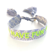 Load image into Gallery viewer, Caryn Lawn Woven Friendship Bracelets Have Fun