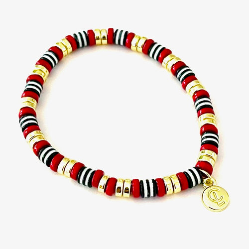 Caryn Lawn Catalina Bracelet Red and Black