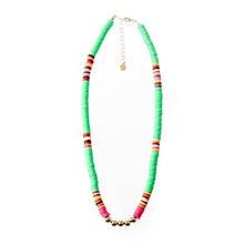 Load image into Gallery viewer, Caryn Lawn Seaside Necklace - Kelly Green
