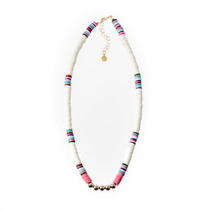 Caryn Lawn Seaside Necklace- White