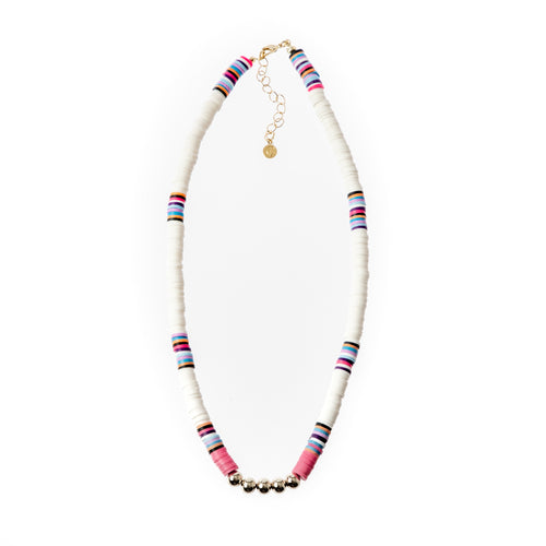 Caryn Lawn Seaside Necklace- White