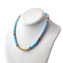 Load image into Gallery viewer, Caryn Lawn Seaside Necklace- Pale Blue