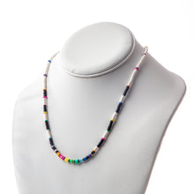 Load image into Gallery viewer, Caryn Lawn Seaside Skinny Necklace- White Rainbow