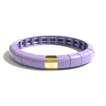 Load image into Gallery viewer, Caryn Lawn Tile Tube Bracelet- Lavender