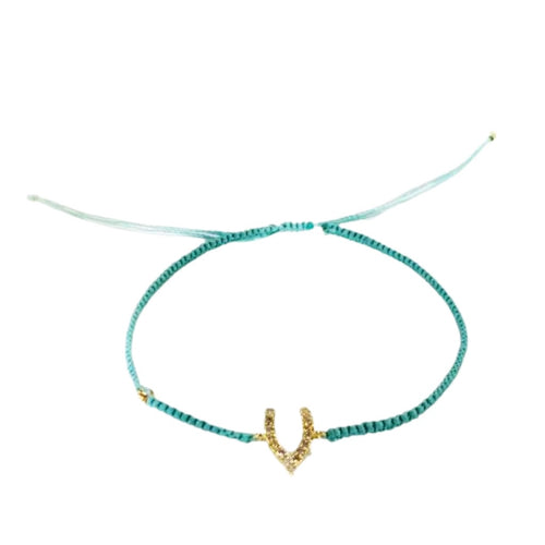 Caryn Lawn Wishbone Charm Bracelet