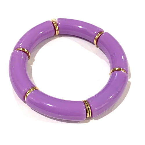 Caryn Lawn Palm Beach Bracelet Thick Purple