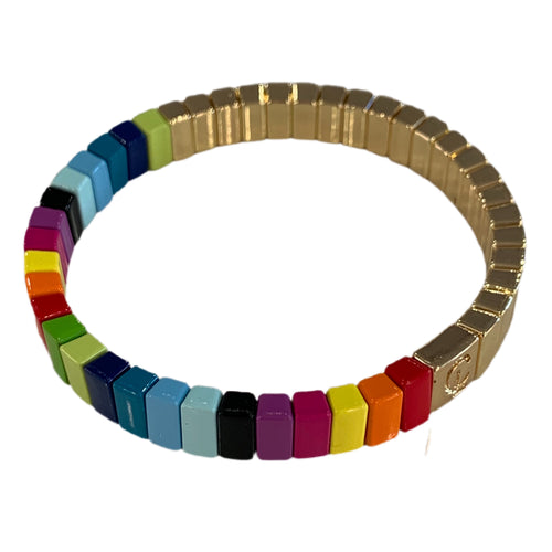 Caryn Lawn Duo Bracelet- Rainbow