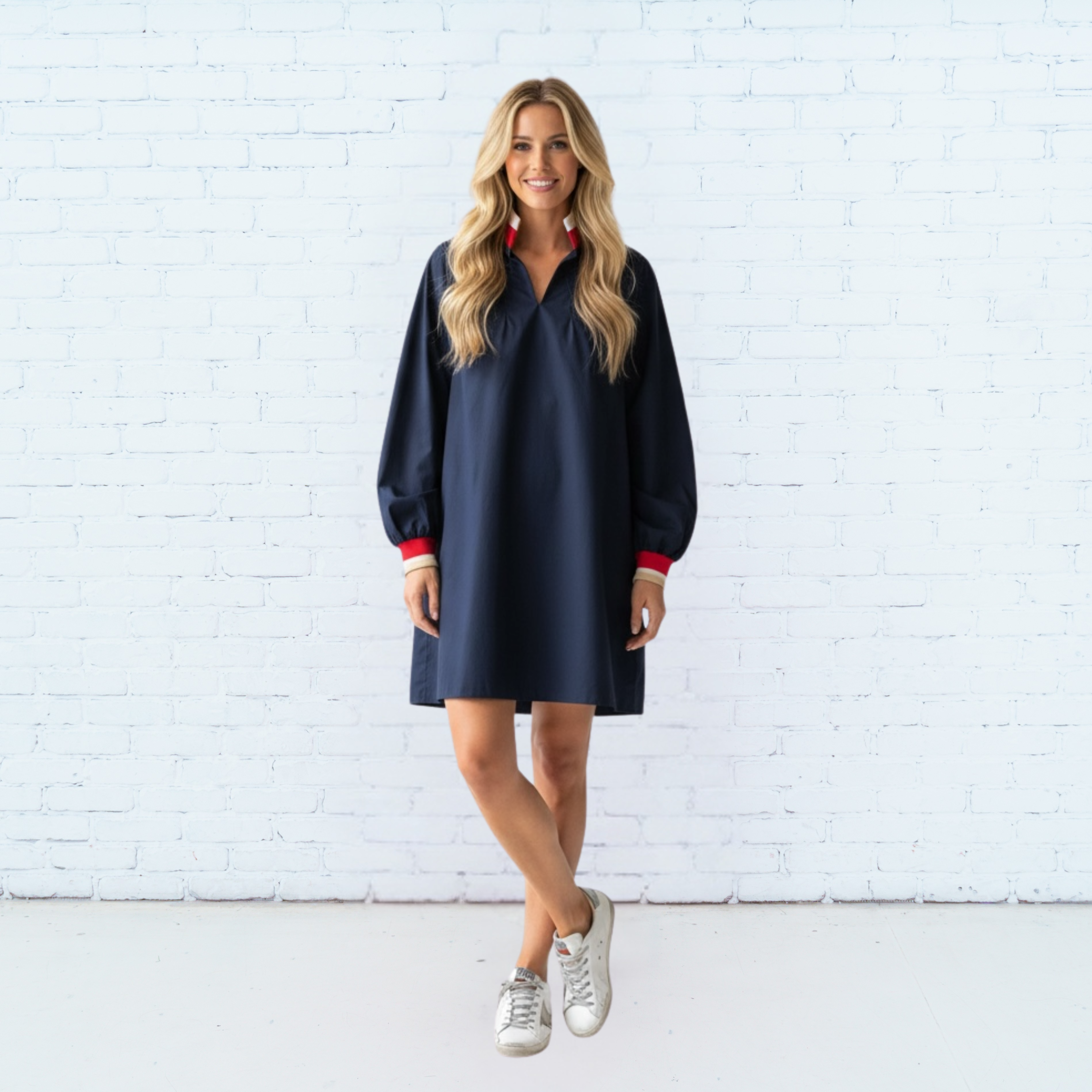 Reece Dress Navy