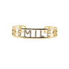 Caryn Lawn Smile CZ Cuff