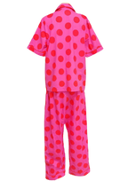 Caryn Lawn Pink/red polka dot Pj Set
