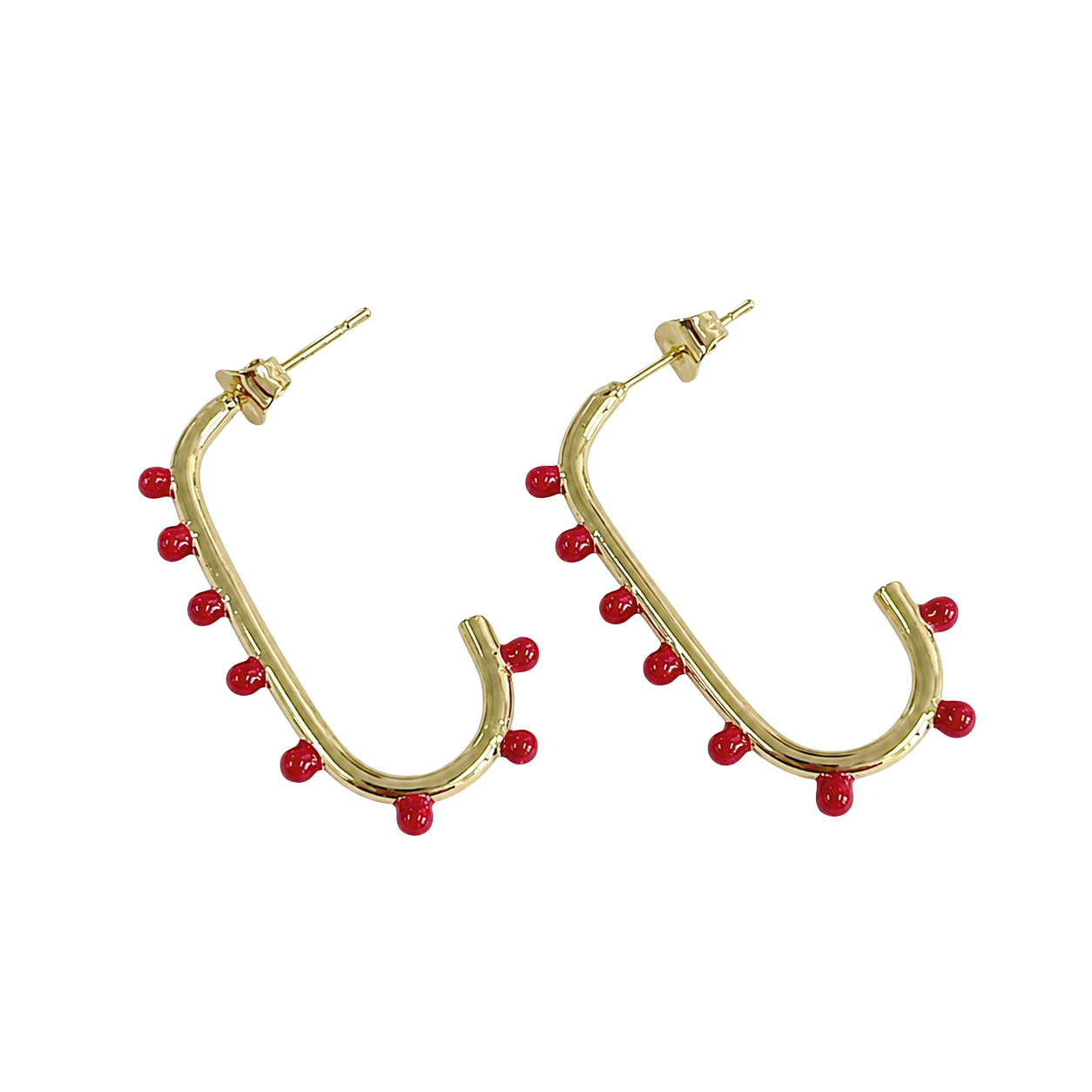 Hadley Hoops Red