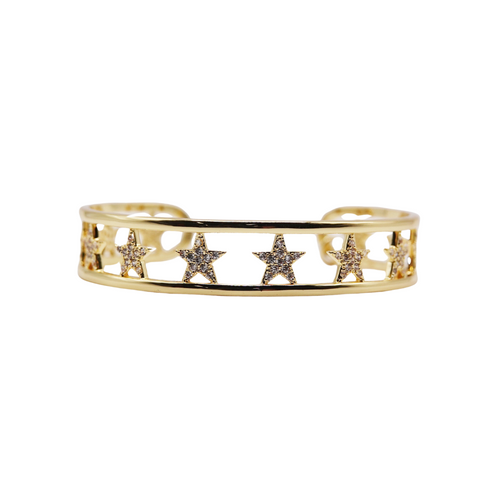 Caryn Lawn Star CZ Cuff