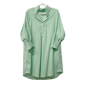 Caryn Lawn Kimberly Dress Opposite Gingham Green