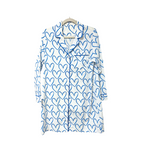 Caryn Lawn Blue Heart Sleep Shirt