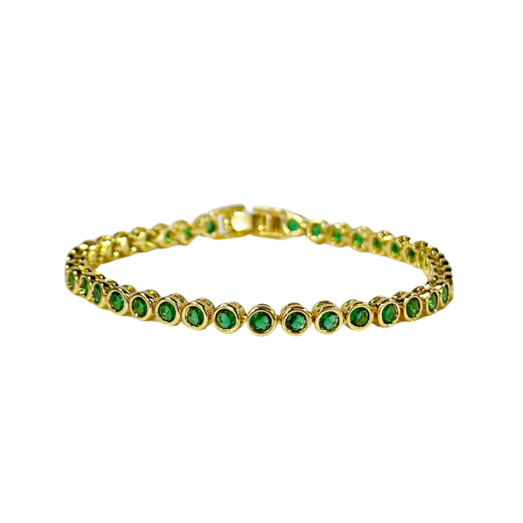 Caryn Lawn Holly Bracelet Green