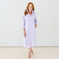 Caryn Lawn Phoebe Dress Pink and Blue