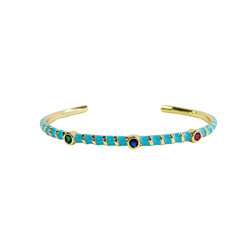 Caryn Lawn Ani Cuff Turquoise