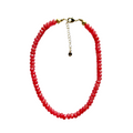 Caryn Lawn Palermo Necklace Coral