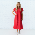 Cassie Dress Red
