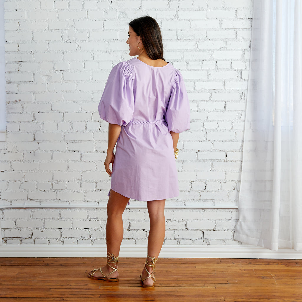 Caryn Lawn Lila Dress Lavender