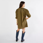 Caryn Lawn Asher Dress Olive